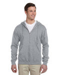 Adult 8 oz. NuBlend® Fleece Full-Zip Hooded Sweatshirt