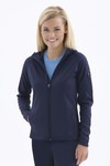 ATC PTECH® FLEECE HOODED LADIES' JACKET.