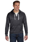 Adult Sport Lace Poly Hooded Sweatshirt