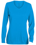 Ladies' Wicking Long-Sleeve T-Shirt