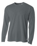 Men's Birds-Eye Mesh Long Sleeve T-Shirt