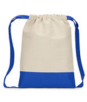 Cape Cod Cotton Drawstring Backpack