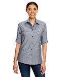 Ladies' Chambray Woven Shirt