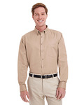 Men's Foundation 100% Cotton Long-Sleeve Twill Shirt with Teflon™