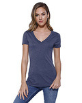 Ladies' Triblend V-Neck T-Shirt