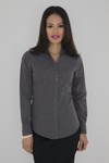 COAL HARBOUR® TEXTURED CROSSHATCH WOVEN LADIES' SHIRT