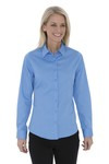 COAL HARBOUR® EVERYDAY LONG SLEEVE WOVEN LADIES' SHIRT.