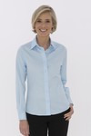 COAL HARBOUR® NON-IRON 100% COTTON TWILL LADIES' SHIRT.