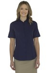 COAL HARBOUR® EVERYDAY SHORT SLEEVE WOVEN LADIES' SHIRT.