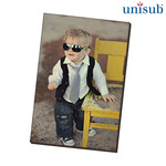 Rectangle Hardboard Photo Magnet