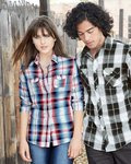 Women's Long Sleeve Plaid Shirt