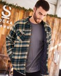 Quilted Flannel Shirt Jacket