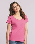 Softstyle® Women’s Deep Scoop Neck T-Shirt