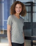 Women's Mèlange Tech V-Neck T-Shirt