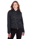 Ladies' Loft Pioneer Hybrid Bomber Jacket