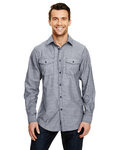 Mens Chambray Woven Shirt