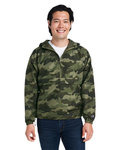 Adult Packable Anorak Quarter-Zip Jacket