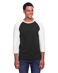 Unisex Three-Quarter Sleeve Raglan T-Shirt