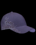 Deer Mule Camo Structured Mid-Profile Hat