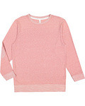 Adult Harborside Melange French Terry Crewneck with Elbow Patches