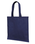 12 oz., Cotton Canvas Tote Bag With Self Fabric Handles