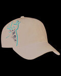 3D Applique Buck Cap