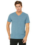 Unisex Textured Jersey V-Neck T-Shirt